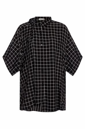 Asymmetrical check shirt, zdjęcie 1 Asymmetrical check shirt od Balenciaga